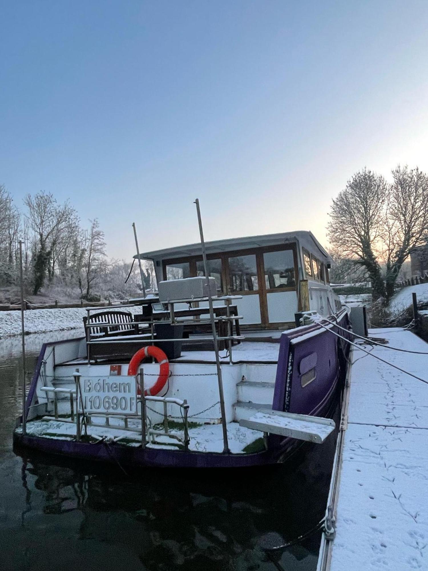 Nuit Insolite A Bord D'Une Peniche, 6 Personnes Bergues Kültér fotó
